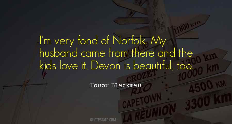 Quotes About Devon #1102996
