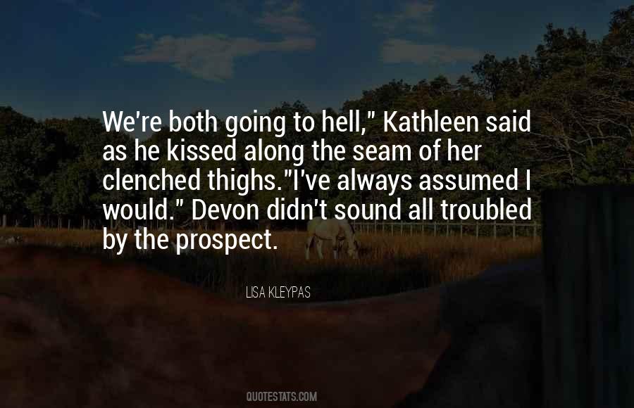 Quotes About Devon #716927