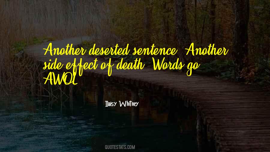 Quotes About Going Awol #1597674