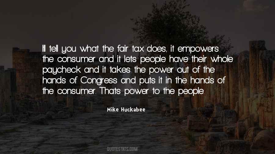 Quotes About Fair Tax #1065550