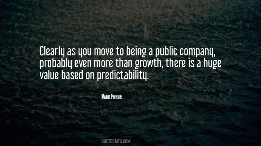 Quotes About Growth Of A Company #1854811