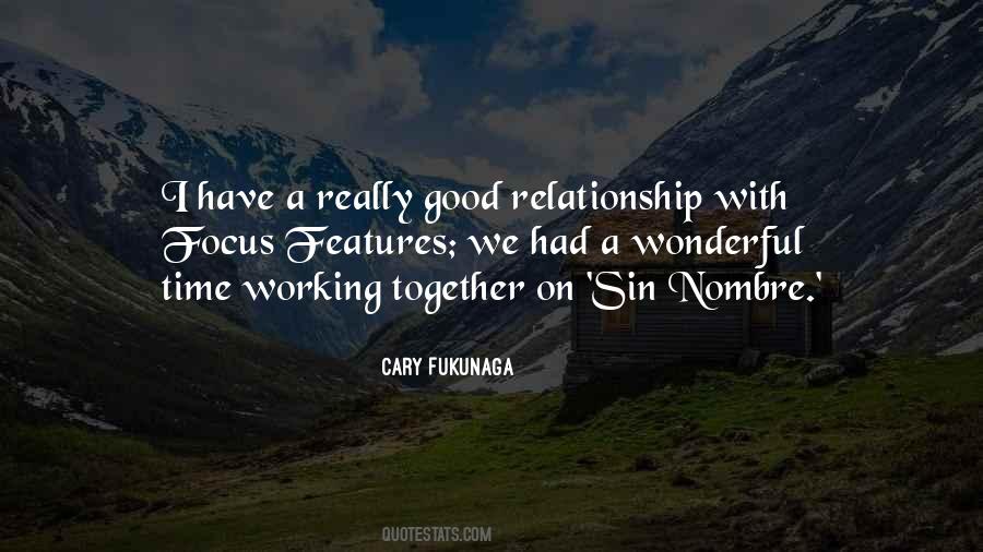 Quotes About Good Relationship #145798