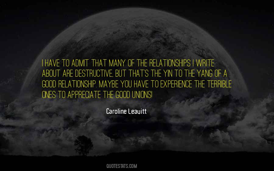 Quotes About Good Relationship #1719677