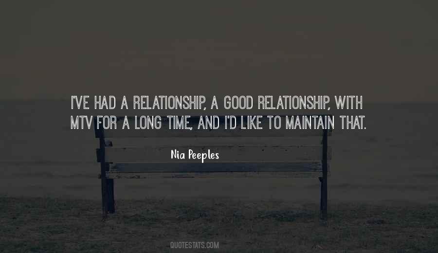 Quotes About Good Relationship #880272