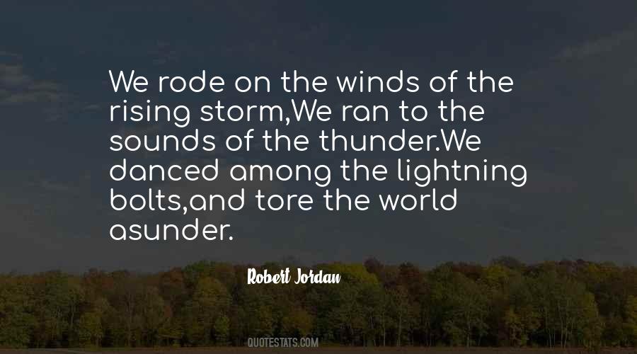 Quotes About Lightning Bolts #273116