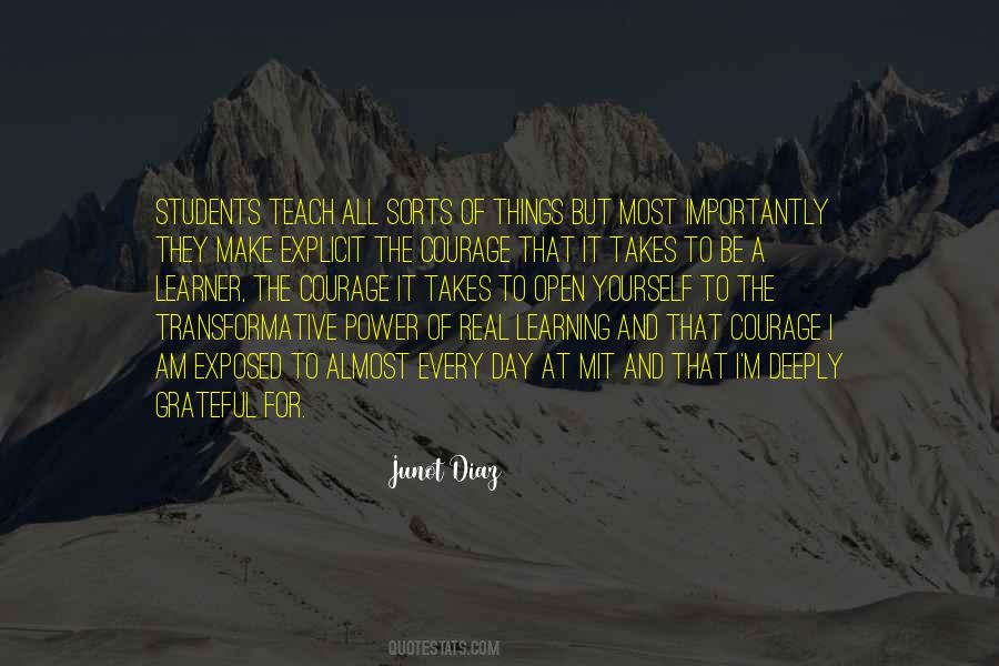 Quotes About Transformative Learning #1053808