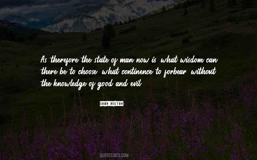 Quotes About Knowledge Of Good And Evil #1118776