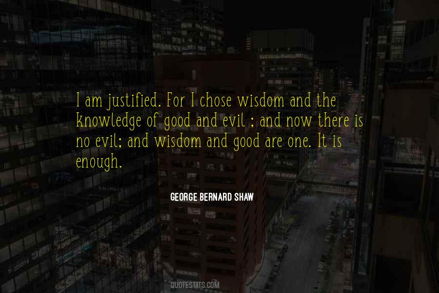 Quotes About Knowledge Of Good And Evil #1465071