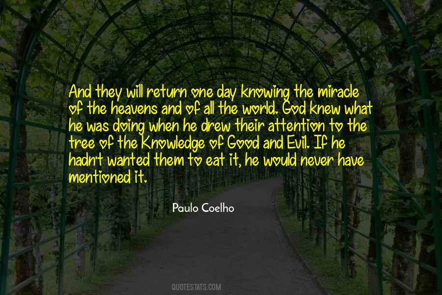 Quotes About Knowledge Of Good And Evil #1638625