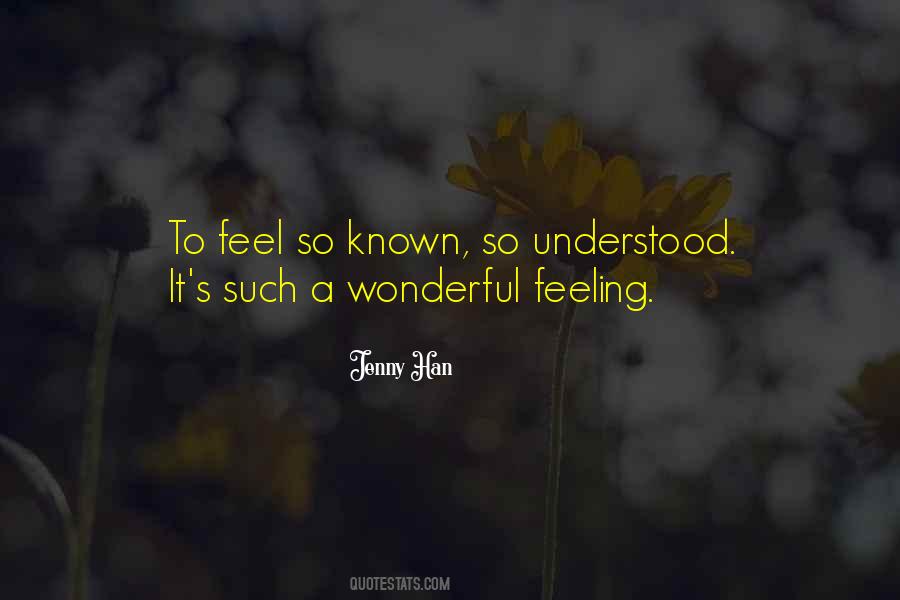 Quotes About Not Feeling Understood #102121