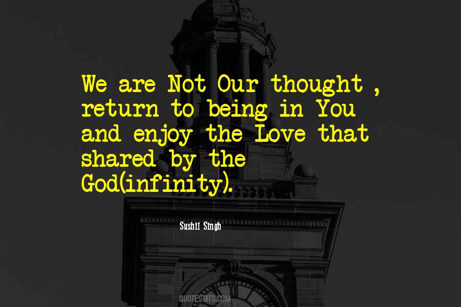 Love Infinity Quotes #728177