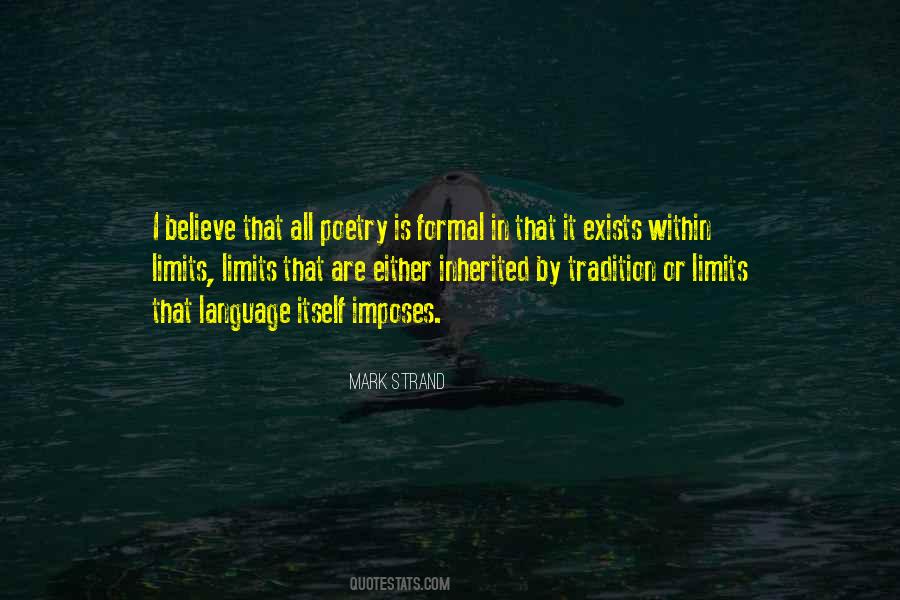 Quotes About Formal Language #1825859