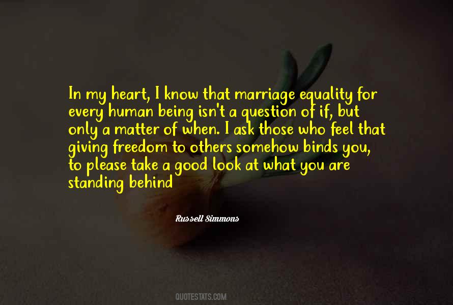 Quotes About Equality Gay Marriage #1290206