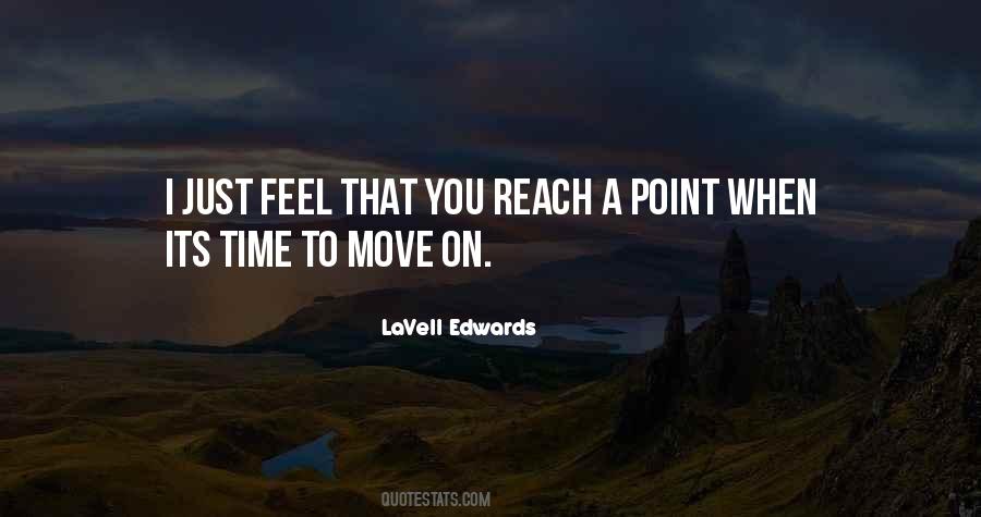 Quotes About A Time To Move On #1078507