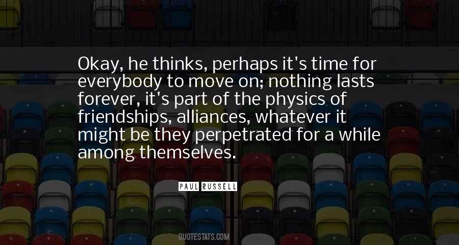 Quotes About A Time To Move On #950087