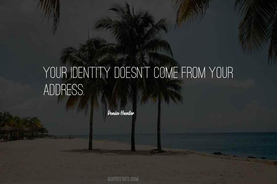 Quotes About Address #1172375