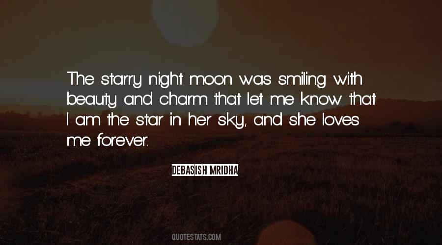 Quotes About Night Sky And Moon #1097342