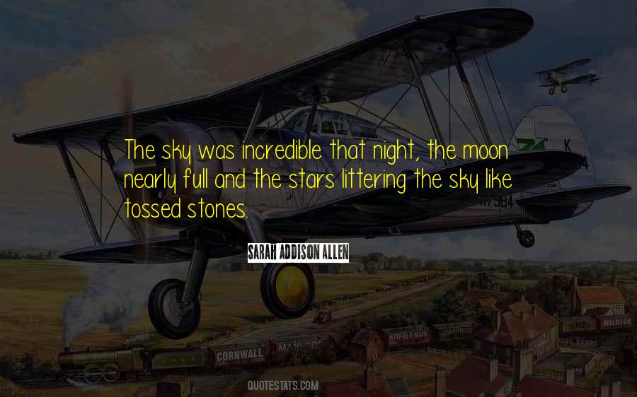Quotes About Night Sky And Moon #58735