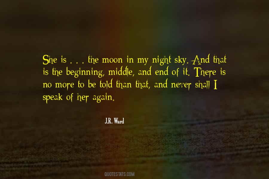 Quotes About Night Sky And Moon #675003