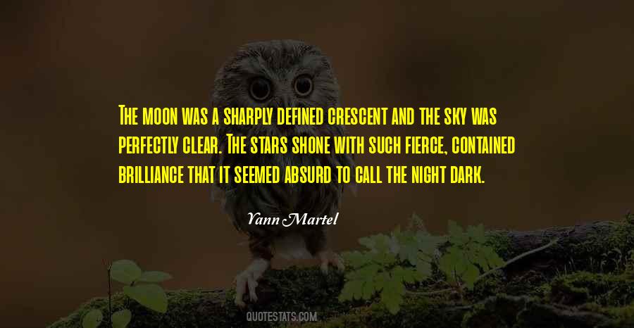 Quotes About Night Sky And Moon #862165