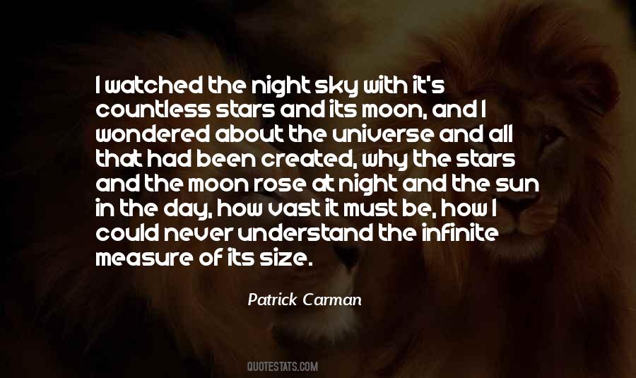 Quotes About Night Sky And Moon #872934