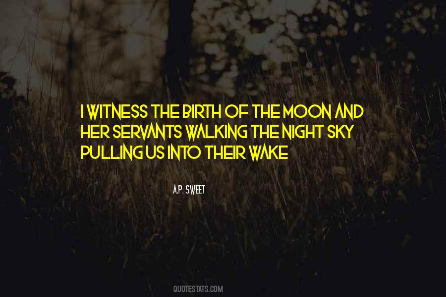 Quotes About Night Sky And Moon #883017