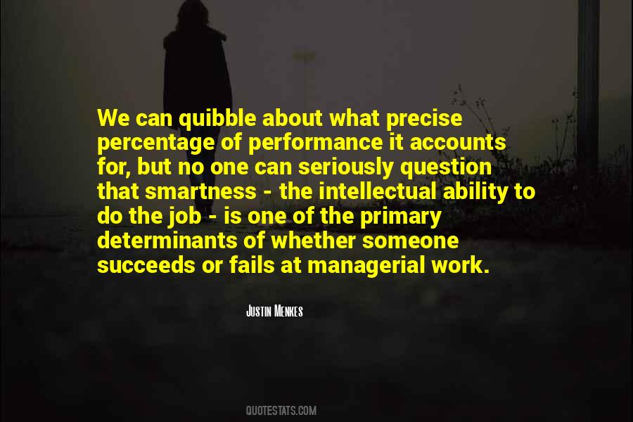 Quotes About Performance At Work #1290981