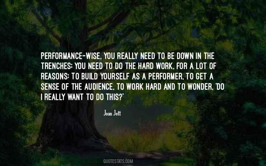 Quotes About Performance At Work #165370