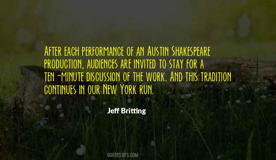 Quotes About Performance At Work #213457