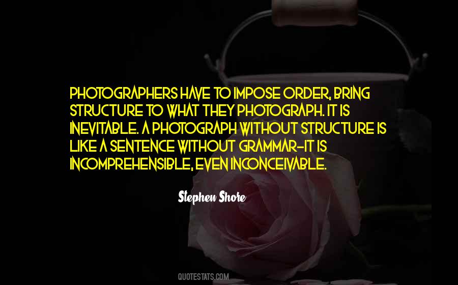 Quotes About Sentence Structure #1647708