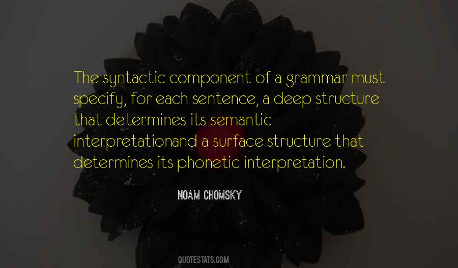 Quotes About Sentence Structure #1662720