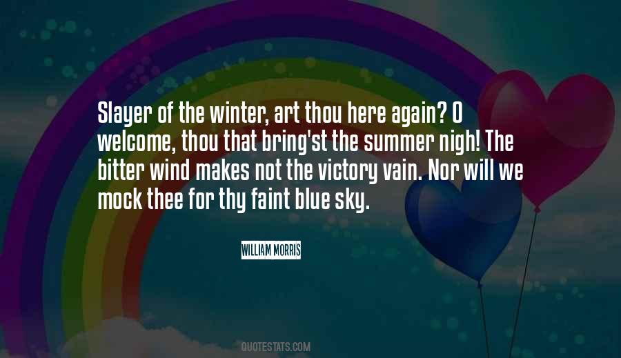 Quotes About Welcome Winter #1198399