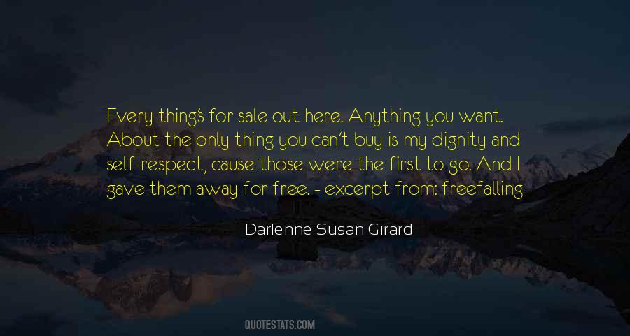 Quotes About Dignity And Self Respect #90750