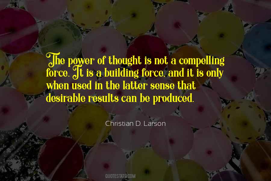 The Power Of Thought Quotes #567300