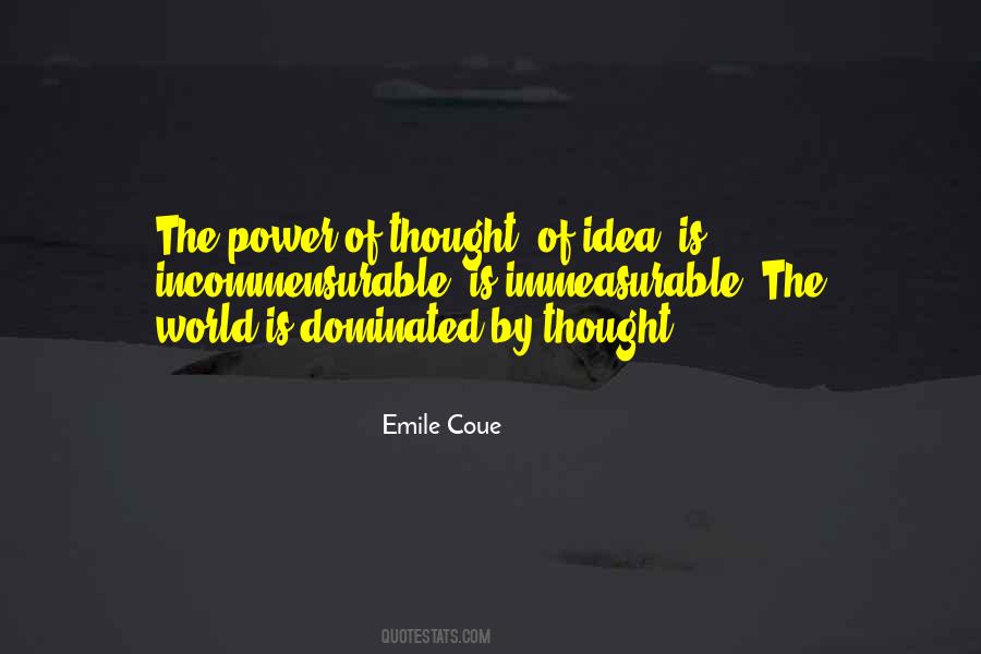 The Power Of Thought Quotes #758048