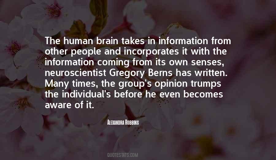 Quotes About The Human Brain #1382499