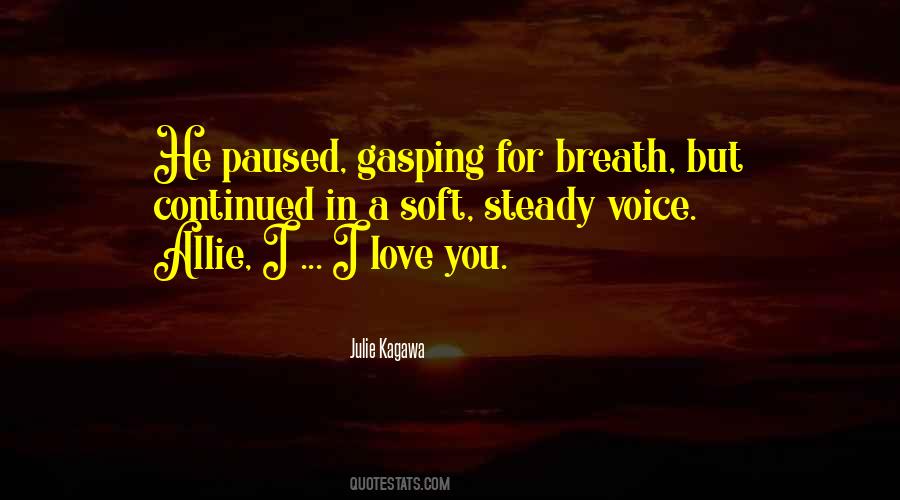 Quotes About Gasping #288111