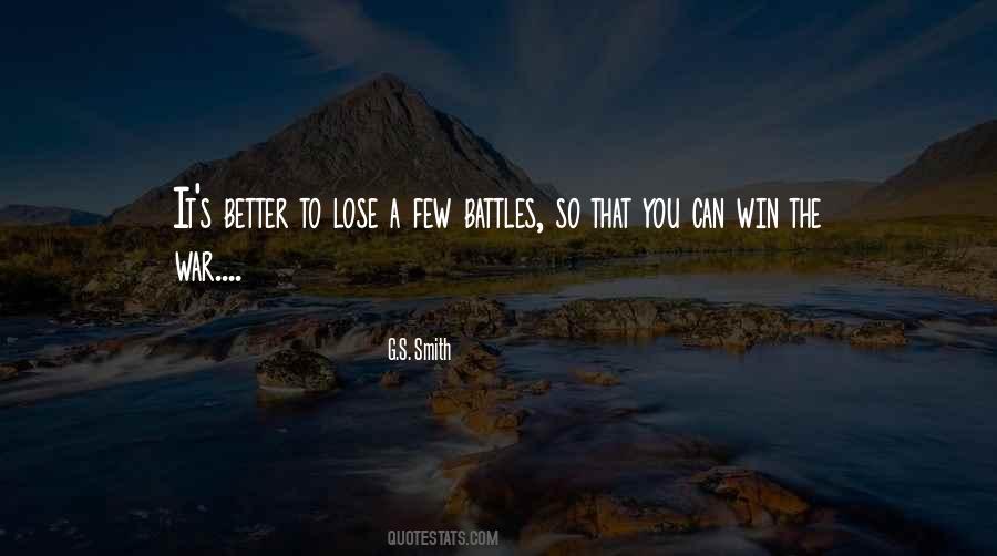 Win The War Quotes #1661544