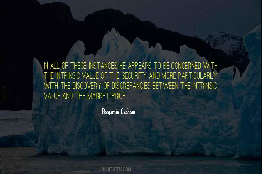 Quotes About Intrinsic Value #1596730