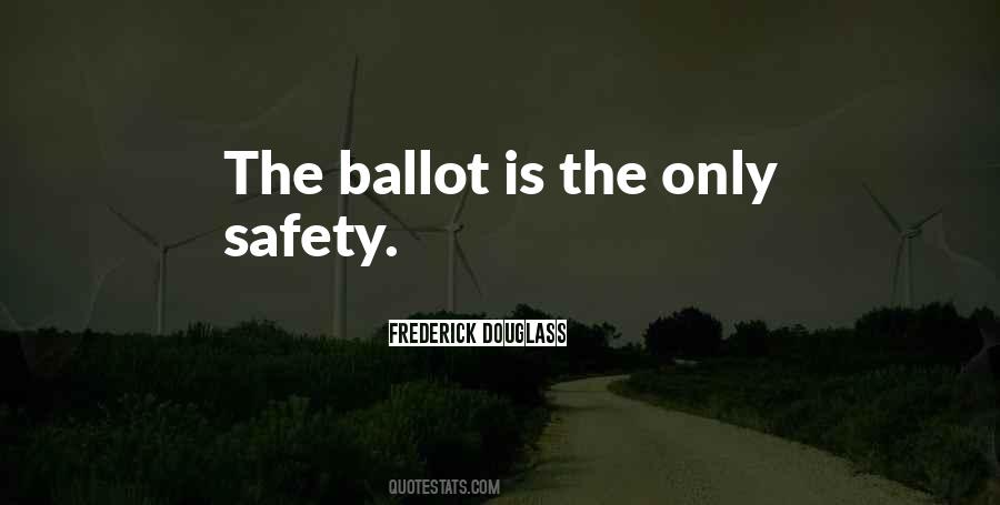 Quotes About Ballots #1803111