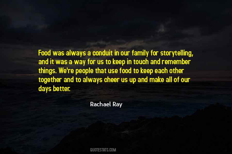 Quotes About Family And Food #1359815