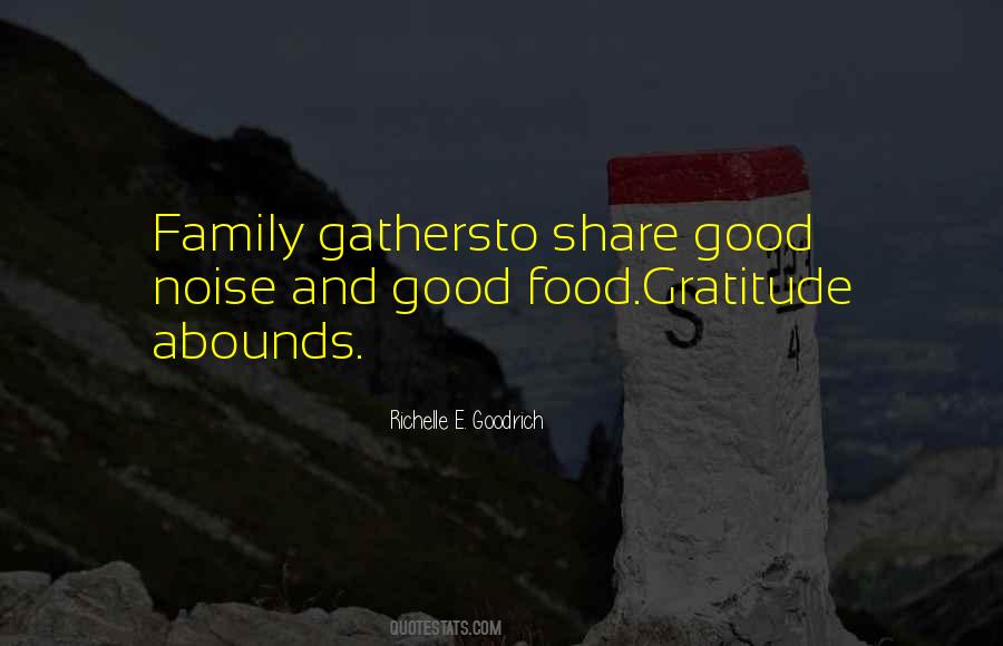 Quotes About Family And Food #1369661
