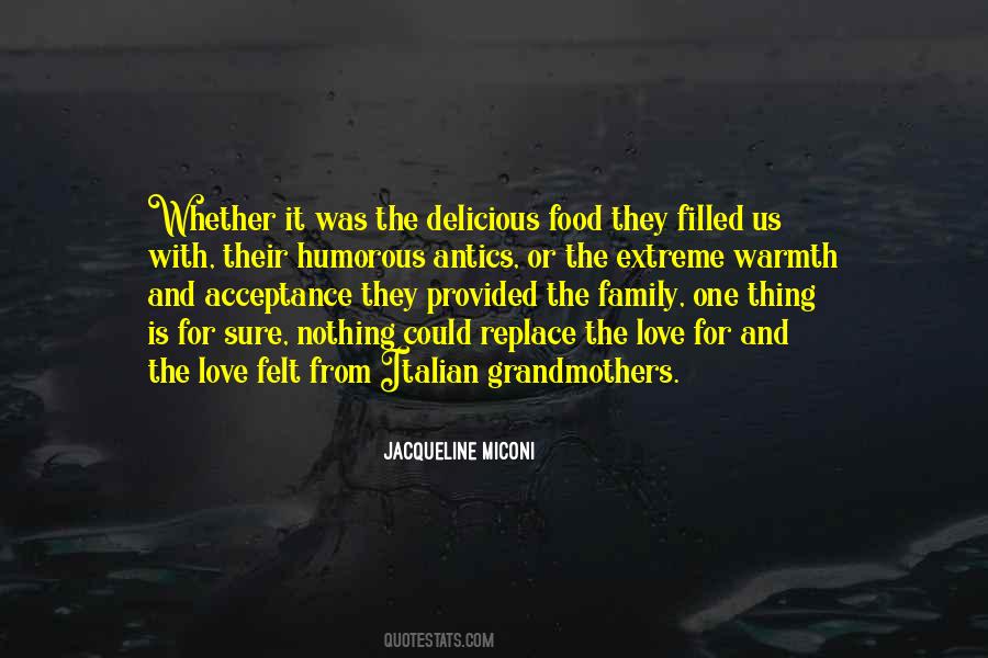Quotes About Family And Food #142689
