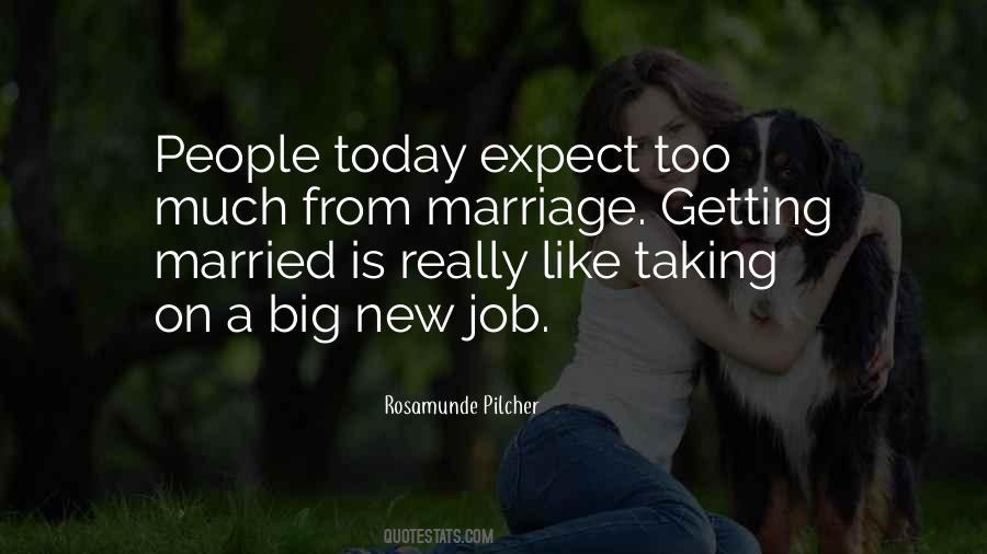 Married To Your Job Quotes #1101987