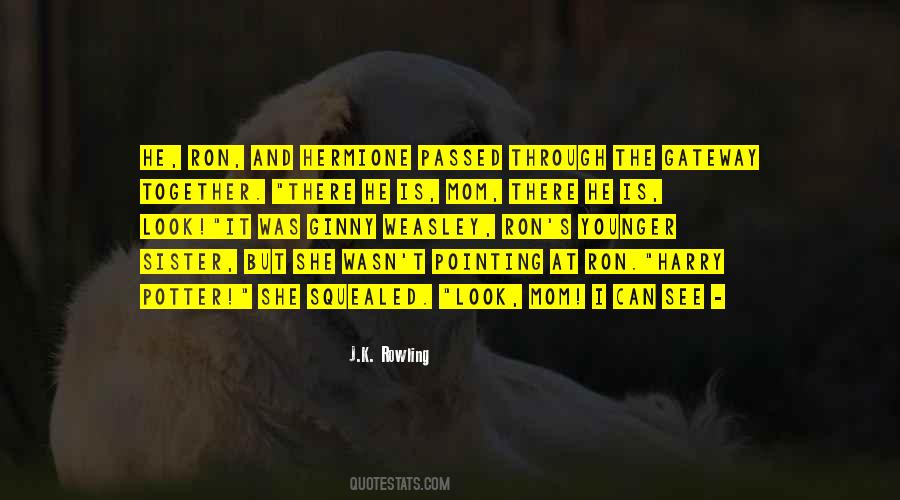 Quotes About Hermione And Ron #1159925 Quotes About Hermione And Ron #1159925