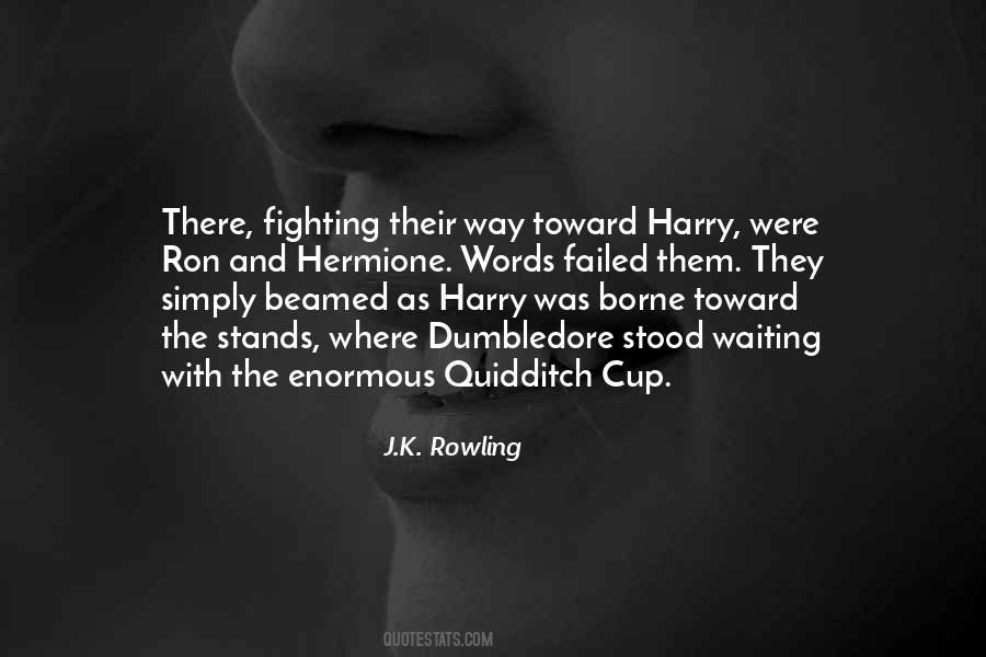 Quotes About Hermione And Ron #1177780 Quotes About Hermione And Ron #1177780