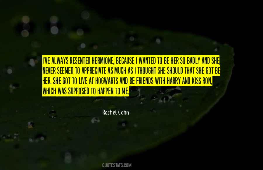 Quotes About Hermione And Ron #864461 Quotes About Hermione And Ron #864461
