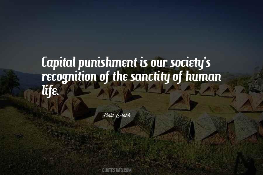 Quotes About Sanctity Of Human Life #311680