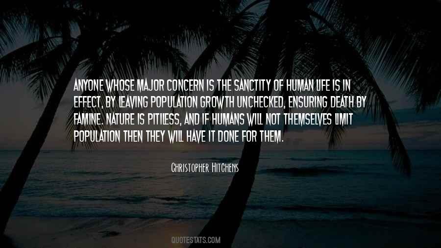 Quotes About Sanctity Of Human Life #451680