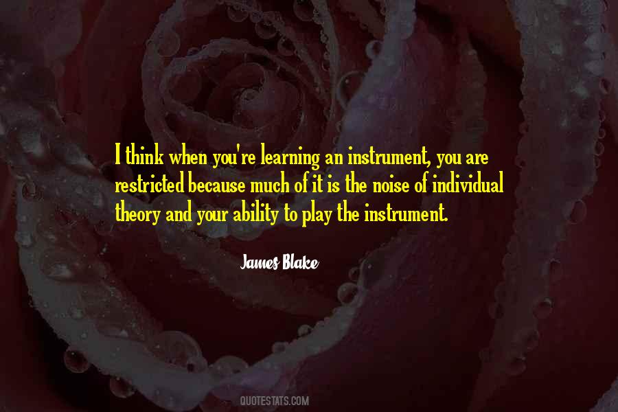 Individual Learning Quotes #1407209